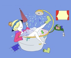 選べる配色・タッチ！カラフルなイラストを描きます イメージ1