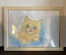 ペットの似顔絵(水彩画)描きます イメージ1
