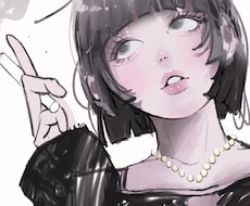 自分らしさをテーマに魅力的な女性をお描きします SNSのアイコン等にオススメです！