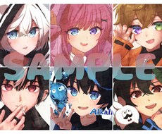 かわいい、かっこいいキャラのアイコンを作成します イメージ1