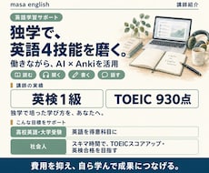 AIとAnkiで英語の自律学習を支援します イメージ1