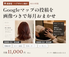 MEO対策｜Googleマップを毎月運用代行します イメージ1
