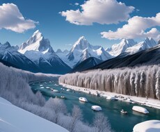 生成AI風景画像、動画作成します イメージ1