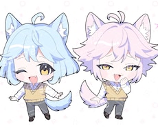 3000円でSDイラスト制作します イメージ1