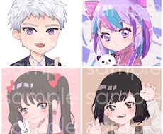 SNS用のアイコン描きます イメージ1
