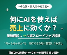 個人店・中小企業のAI集客プランを設計しますます イメージ1