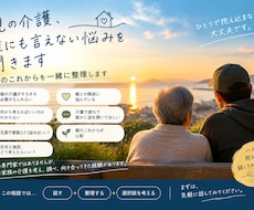 誰にも言えない親の介護、話聞きます イメージ1