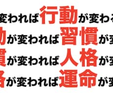 行動を習慣化するお手伝いします イメージ1
