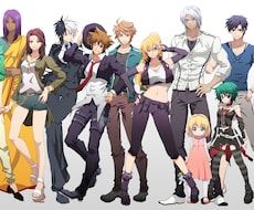 キャラクターイラスト描きます 【アニメ調・立ち絵】商業、個人利用可。ゲーム、SNS等