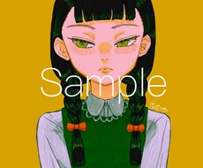 格安でアイコン・SNSイラスト描きます シンプルでクールな人物イラストをお求めの方はぜひ！