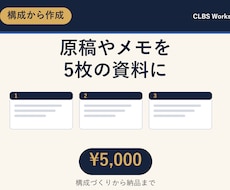 見本あり|PowerPoint資料を作成します イメージ1