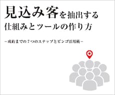 見込み客を獲得し、実店舗の売り上げアップにつなげる仕組みとツール伝授します。