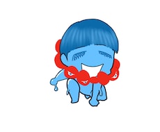 お子さまとお好きなキャラを合体してデザインします お子さん×お好きなキャラ=　大好き