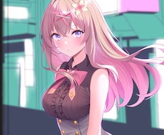柔らかで可愛い1枚絵イラストを描きます イメージ1