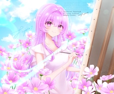 専業絵師が！歌ってみたサムネや1枚絵をお描きします 実績多数！丁寧安心安全！心を込めて描きます！