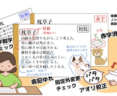誤字脱字チェック・文章校正します レポート・記事・原稿を自然で読みやすく整えます
