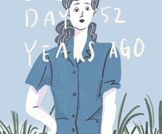 おしゃれな女性のイラストカット作成します 雑誌の挿絵等でご利用できる女性のイラストカットを作成します