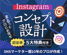 伸びる✔ Instagramのコンセプト設計します イメージ1
