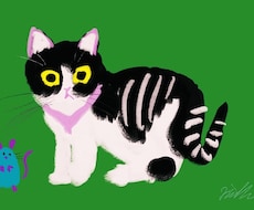 ふんわり可愛いペット似顔絵お描きします イメージ1