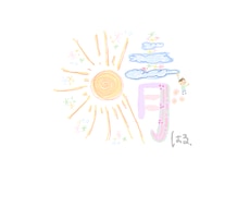 あなた色満開の、おなまえアートを描きます イメージ1