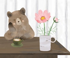 優しいイラストを作成します イメージ1