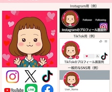 SNSアイコンに最適！ゆるふわ系似顔絵お描きします イメージ1