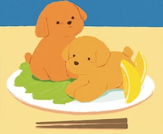 色彩で魅せるイラスト描きます かわいくてお洒落なアイコンや似顔絵いかがでしょうか？