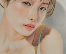 リアル似顔絵を色鉛筆で手描きします ☆原画送付あり☆色鉛筆で温かみのある雰囲気に