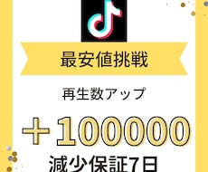tiktok再生数&いいね増やします イメージ1