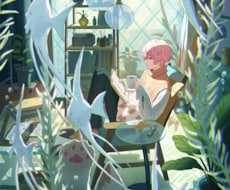映画のワンシーンの様な一枚絵・背景イラスト描きます キービジュアル/待機画面/ポスター/MV等に＊動画対応可