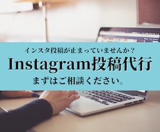 1ヶ月間インスタ運用代行いたします イメージ1