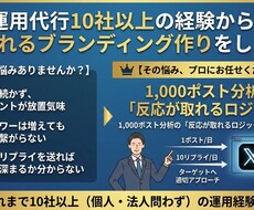 Xを運用代行します イメージ1