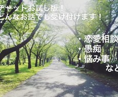 お試し版！些細なことでもお話聞きます イメージ1