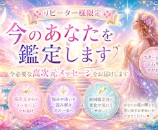 リピーター様限定 今のあなたを鑑定します 今必要な高次元メッセージをお届けします