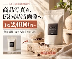 商品写真から広告・EC用の画像をAIで制作します イメージ1