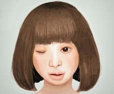 厚塗りでお洒落な雰囲気の似顔絵描きます イメージ1