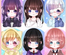 SNS用アイコン制作します かわいいアイコンが欲しい方へ！
