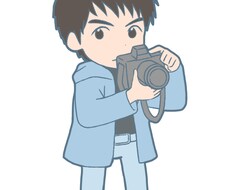 ラバーストラップ風のイラスト描きます アクリルキーホルダーも受け付けています！