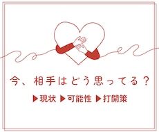 気になる相手の「気持ち・行動」タロットで視ます イメージ1