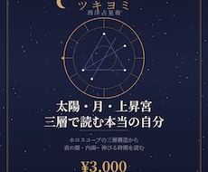 太陽×月×上昇宮の3層で占星術鑑定します イメージ1