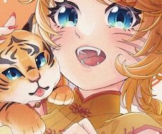 華やかな一枚絵で魅せるイラストを描きます イメージ1