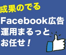 Facebook広告で成果の上がる運用をいたします 現役WEB広告運用者が、最新のテクニックで最適化します。
