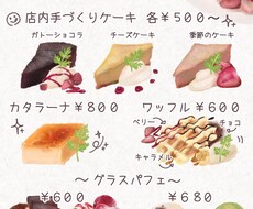 食べ物イラスト作成します