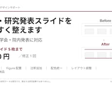 医療・研究発表スライドを見やすく整えます イメージ1