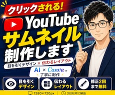 YouTubeサムネイルを制作します イメージ1