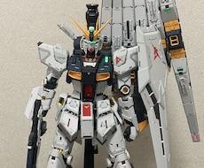 PGU νガンダムの製作します 作るの無理！と思っている方　塗装を含めカスタムオーダー可
