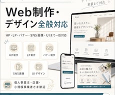 HP・LPなどのWebサイトを丁寧に制作します イメージ1
