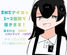 SNSアイコン作成します イメージ1
