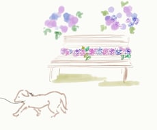 犬の絵をシンプルな線画で仕上げます イメージ1