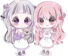 可愛いデフォルメ全身イラスト描きます イメージ1